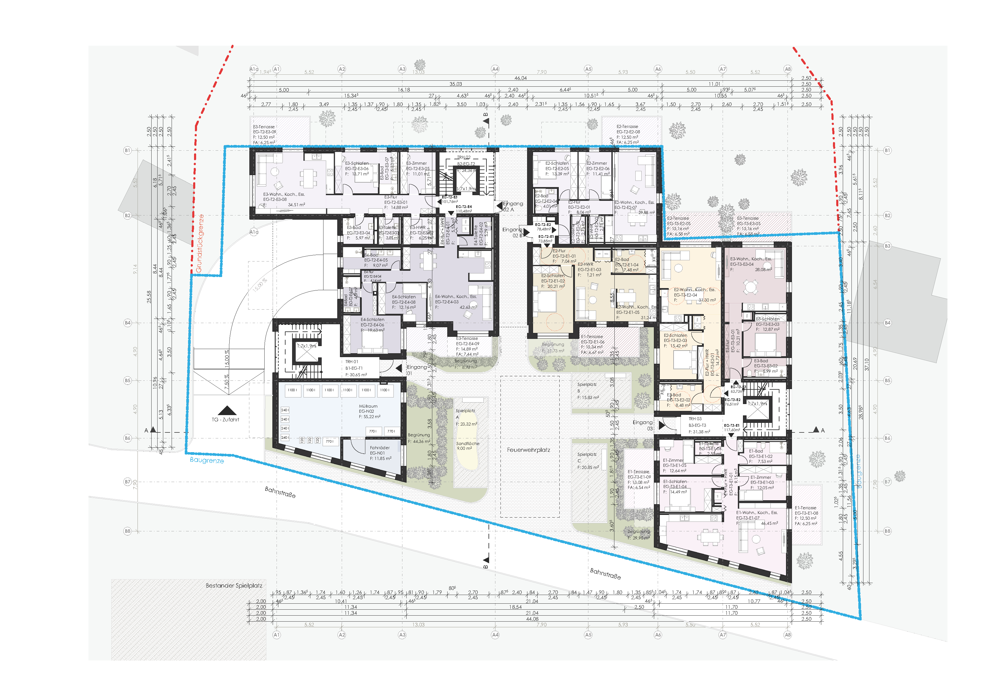 Quartier P1 — Grundriss