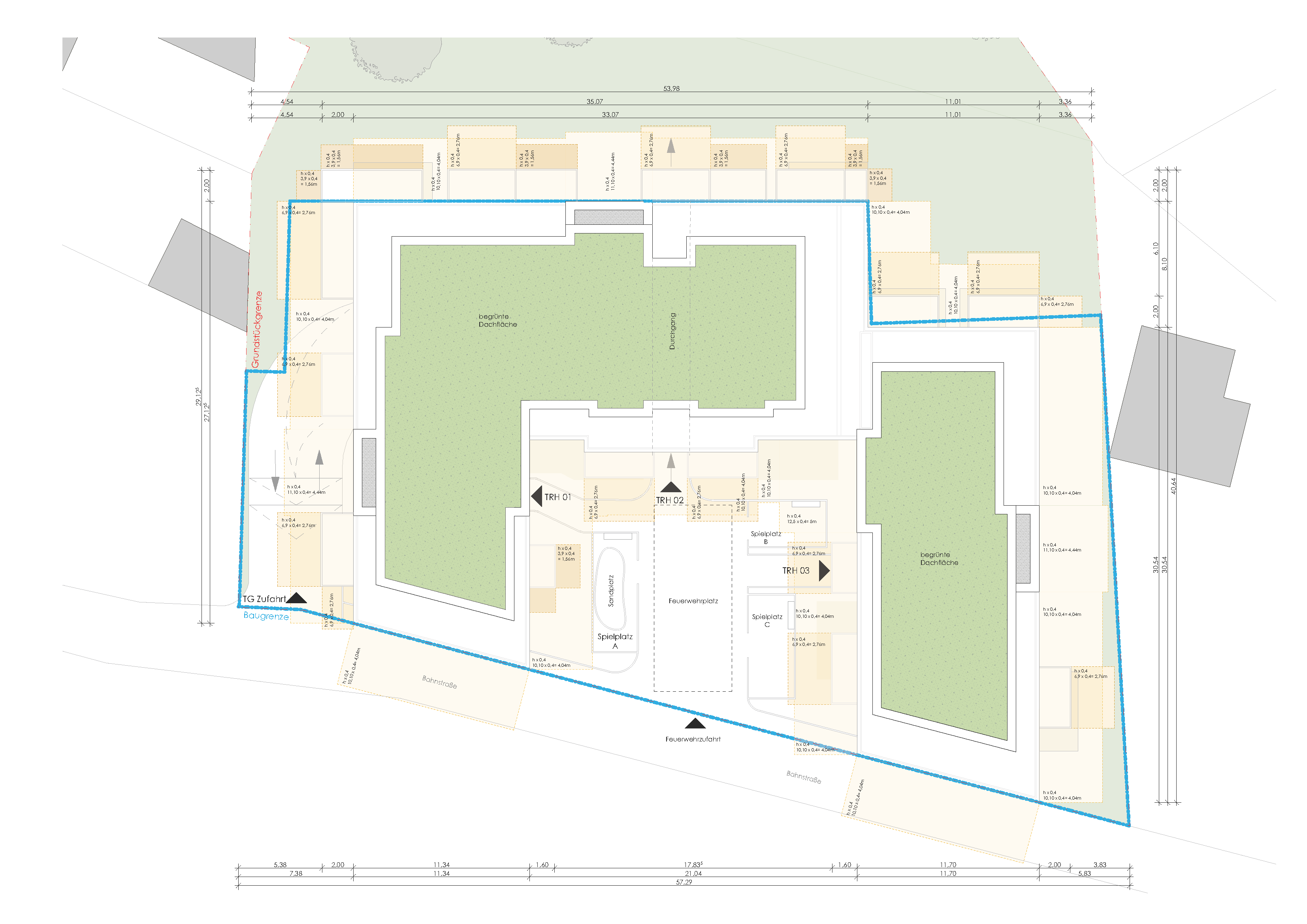 Quartier P1 — Lageplan