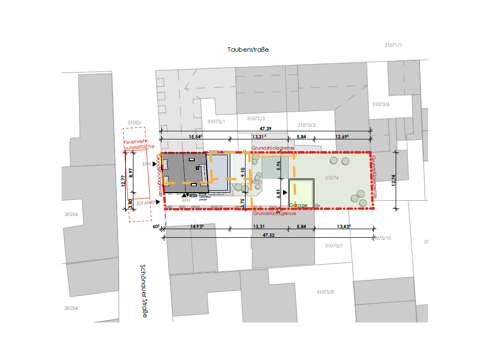 Haus S — Lageplan